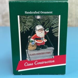 Hallmark Keepsake Ornament Love Santa Handcrafted Ornament 1988